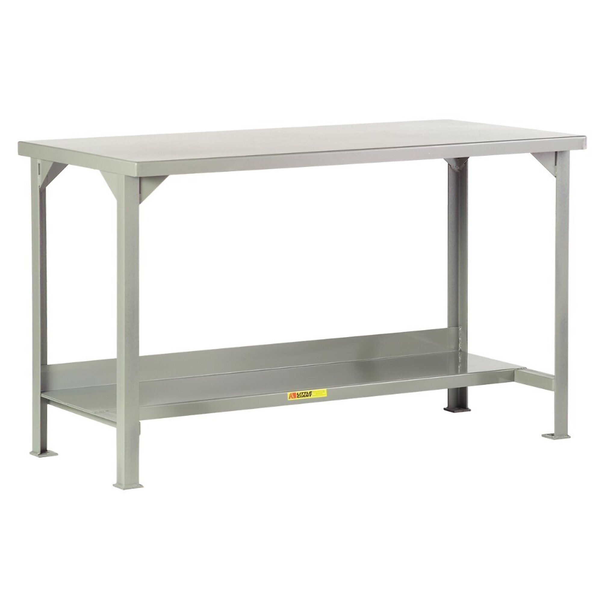 Little Giant Welded Steel Workbench - 36in. x 60in., 4500-Lb. Capacity, 36in. Height, Model# WST2-3660-36
